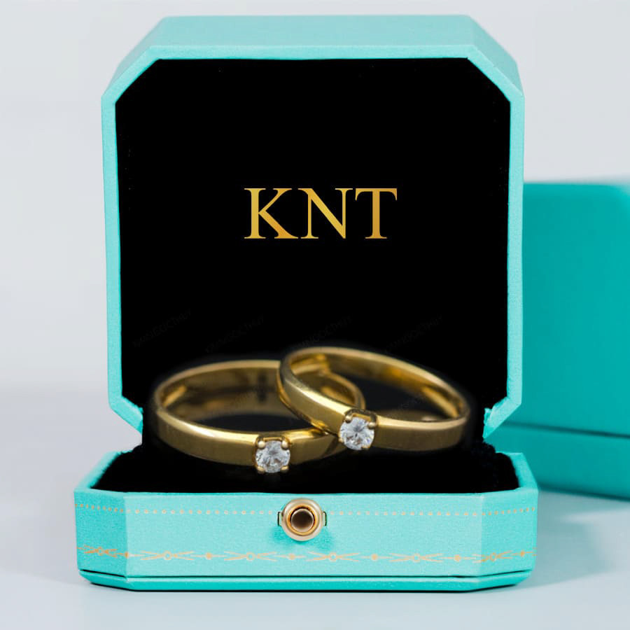 Nhẫn cưới A95 phong cách thanh lịch và tinh tế