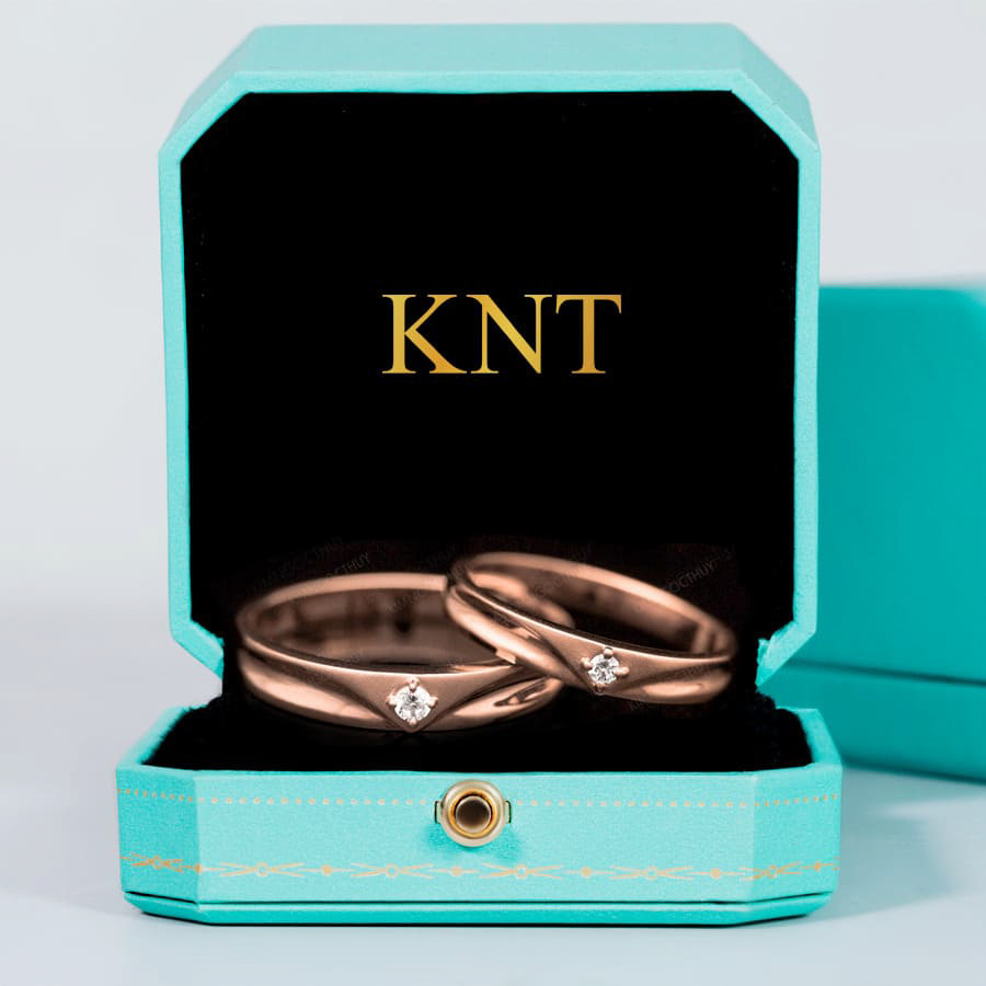 Nhẫn cưới C38 chất liệu cao cấp và bền màu