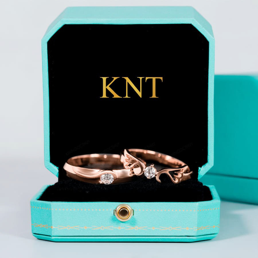 Nhẫn cưới E199 thiết kế và đường nét tinh xảo