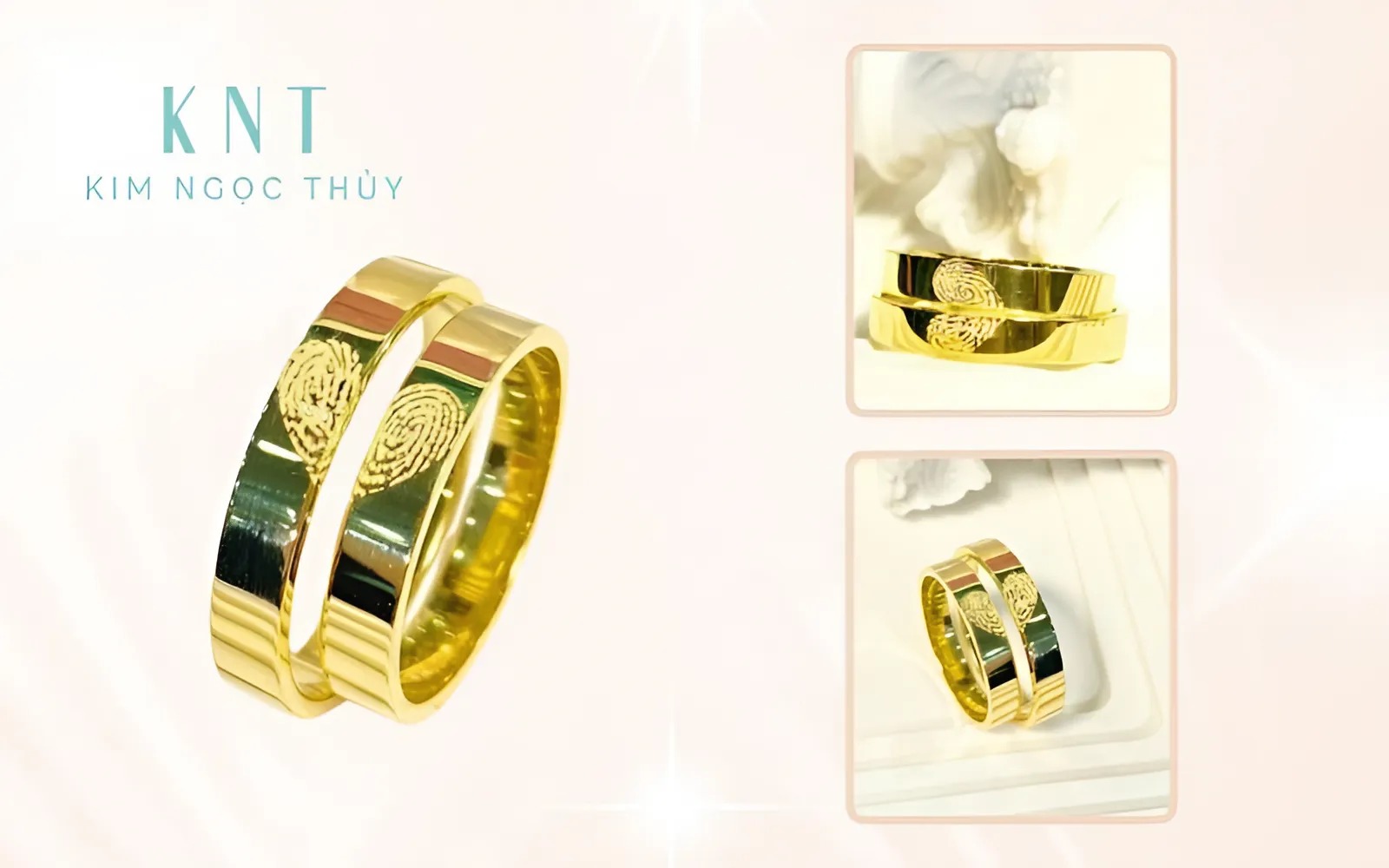Xu hướng nhẫn cưới hiện nay ngày càng ưa chuộng các thiết kế tinh xảo, mang đậm dấu ấn cá nhân và Vàng 18K rõ ràng đáp ứng tốt hơn