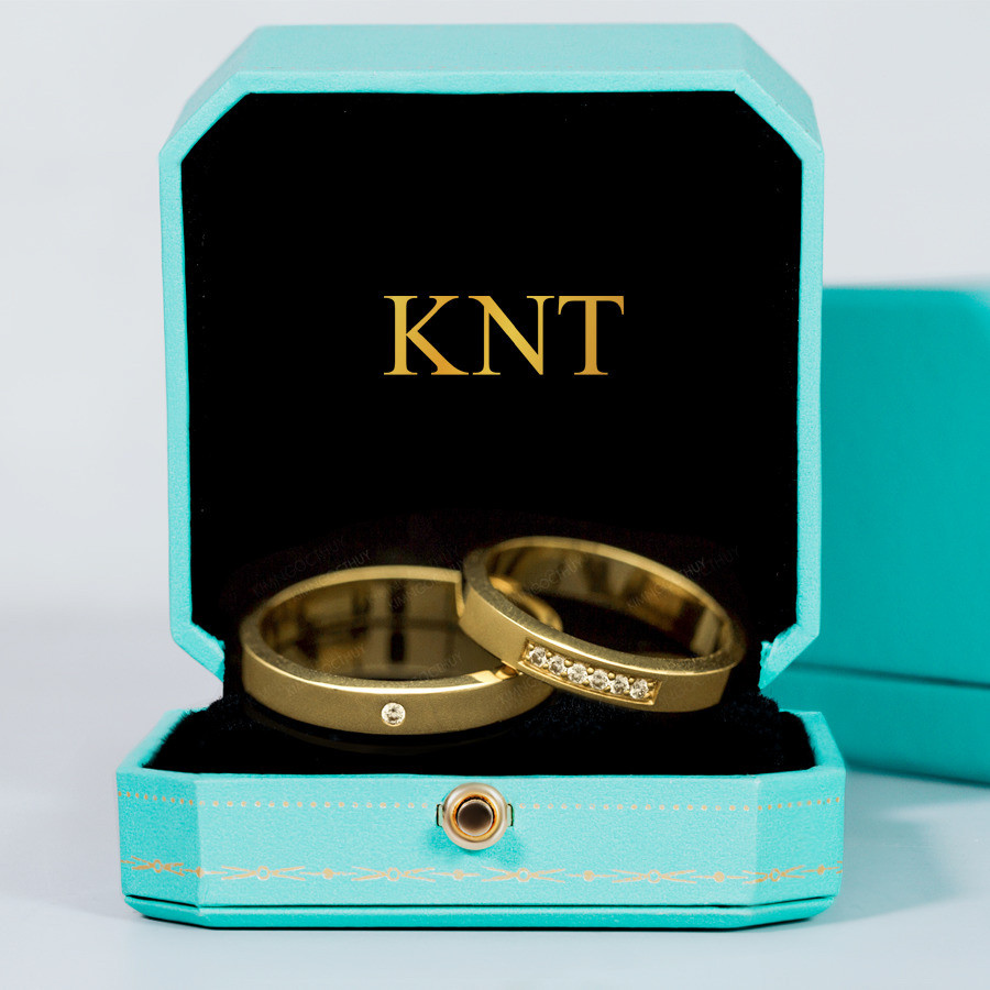 Nhẫn cưới S127 có thiết kế tối giản và sang trọng