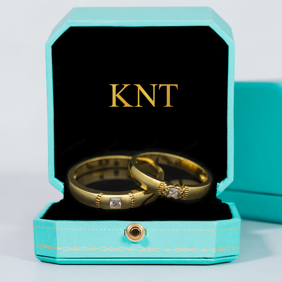 Nhẫn cưới E701 màu vàng vàng