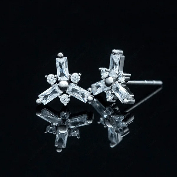 Bông tai B6: Phong cách hiện đại, sang trọng