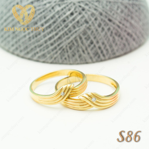 Nhẫn cưới S86 phù hợp với đa dạng phong cách