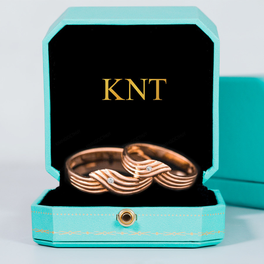 Nhẫn cưới S86 khắc tên miễn phí