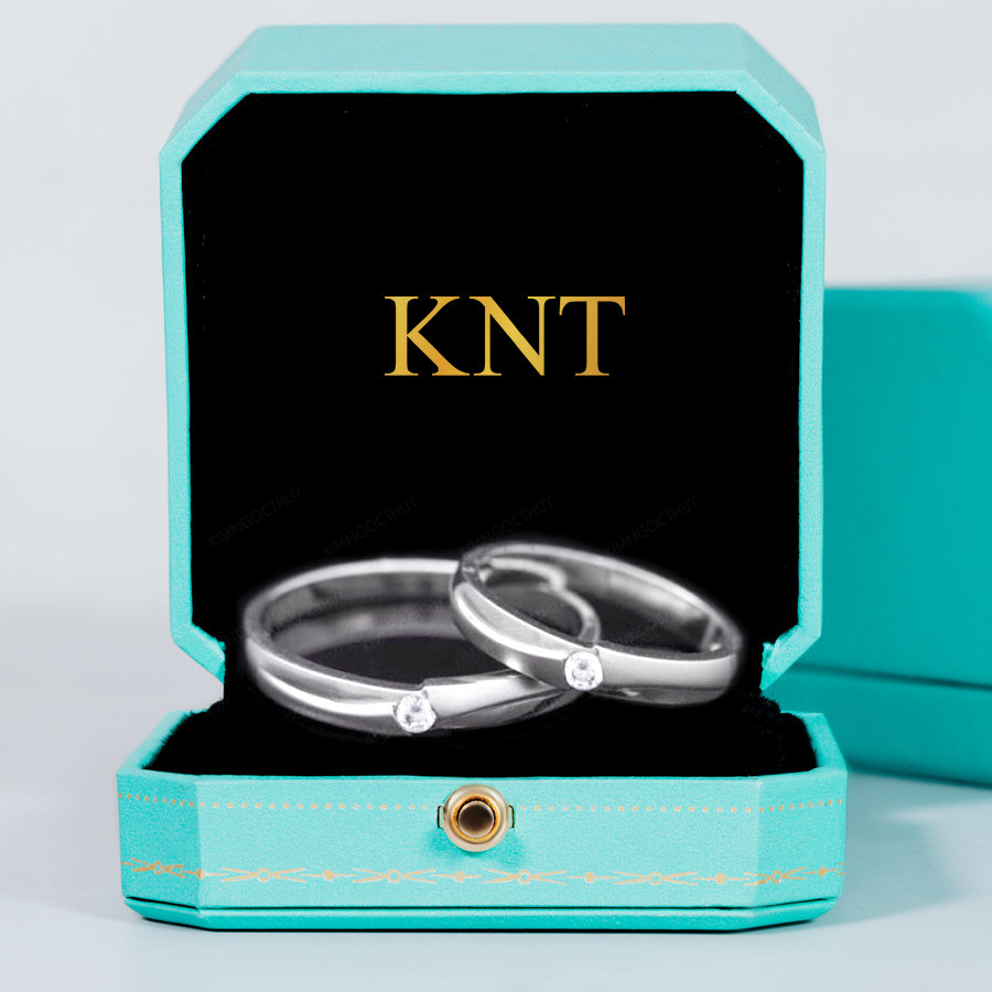 Nhẫn cưới A94 có thiết kế tối giản