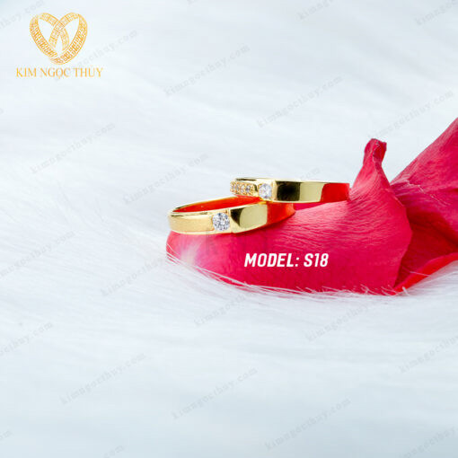 Nhẫn cưới S18 phù hợp với đa dạng phong cách
