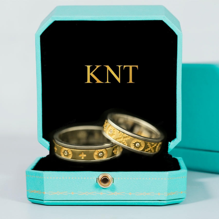 Nhẫn cưới CL49 - Biểu tượng tình yêu mãnh liệt, thiết kế độc đáo từ Kim Ngọc Thủy
