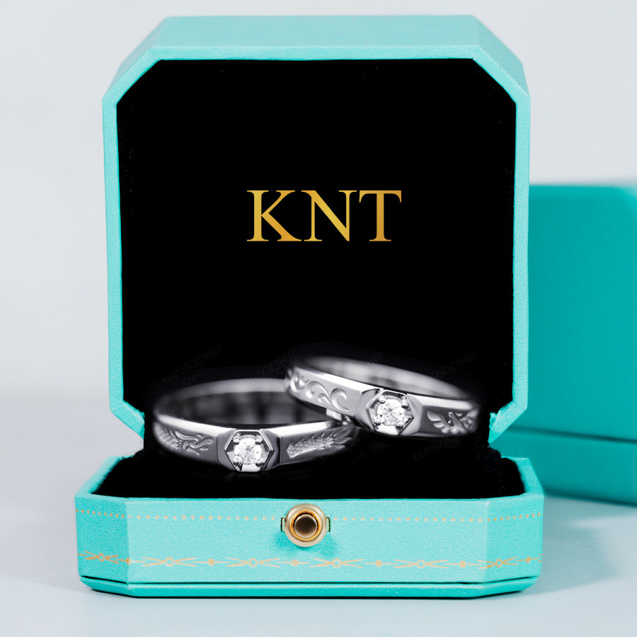 Nhẫn cưới E817 trượng trưng cho sự gắn kết của cặp đôi