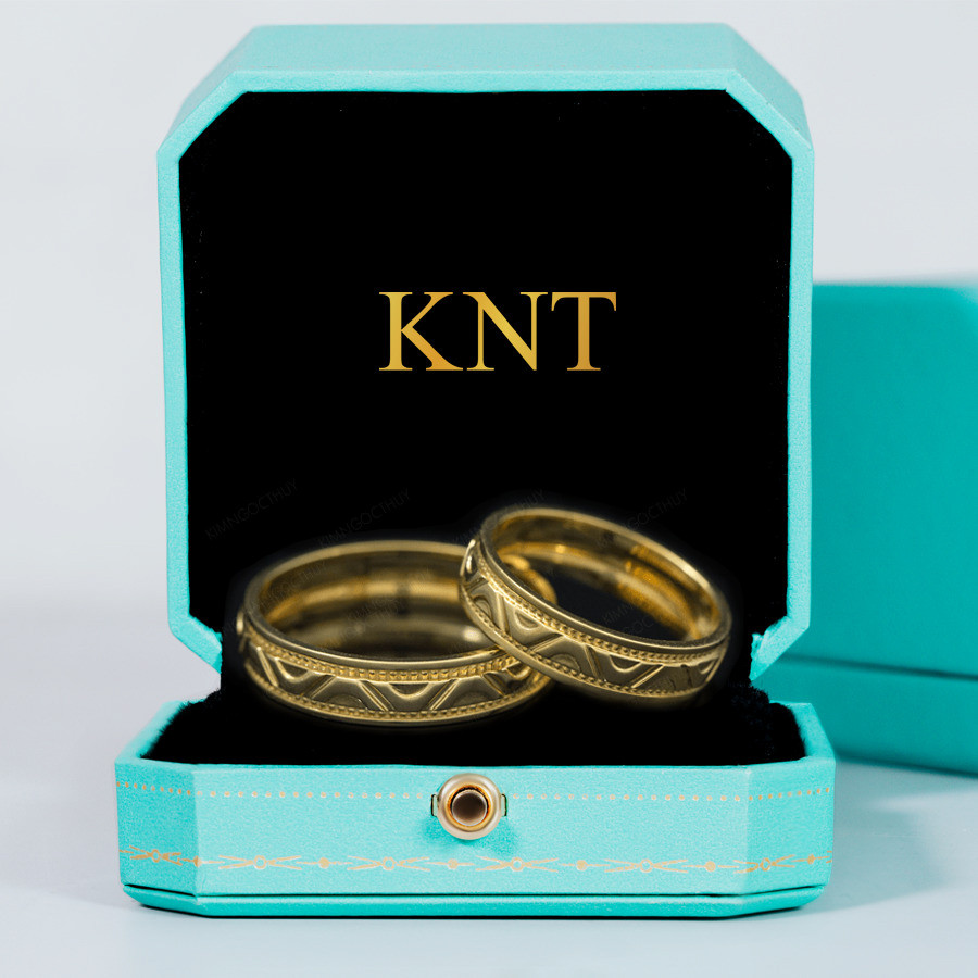 Nhẫn cưới J16 thiết kế thanh lịch và tối giản