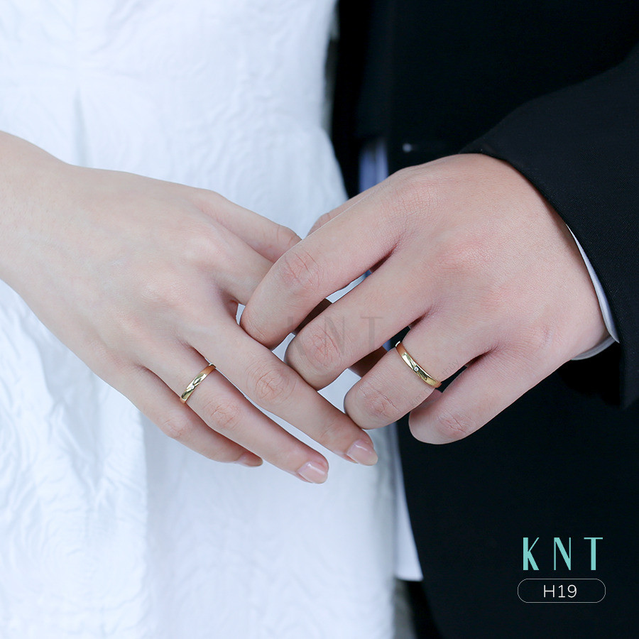 Nhẫn cưới H19 là biểu tượng của tình yêu vĩnh cửu