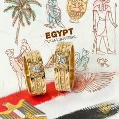 Nhẫn Cưới Collab Egypt Đá Cao Cấp SIZ – CL27