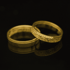 nhẫn cưới F325 vàng knt min 245x245 - Nhẫn Cưới F325