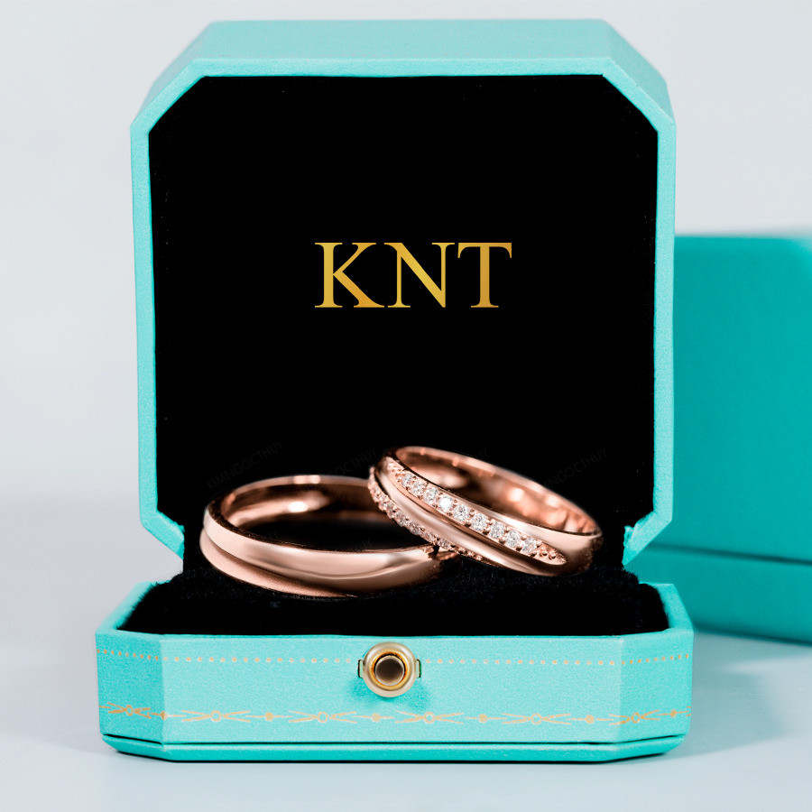 Nhẫn cưới S214 nhẫn nam thiết kế trơn đơn giản