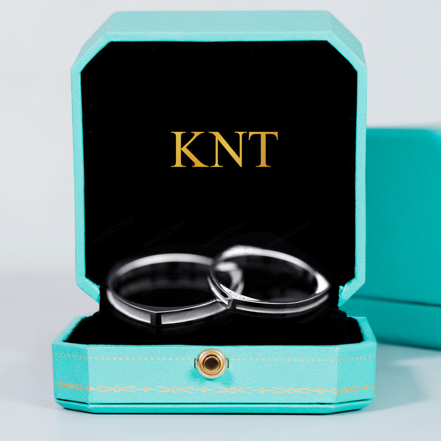 Nhẫn cưới S216 nhẫn nữ uốn lượn mềm mại