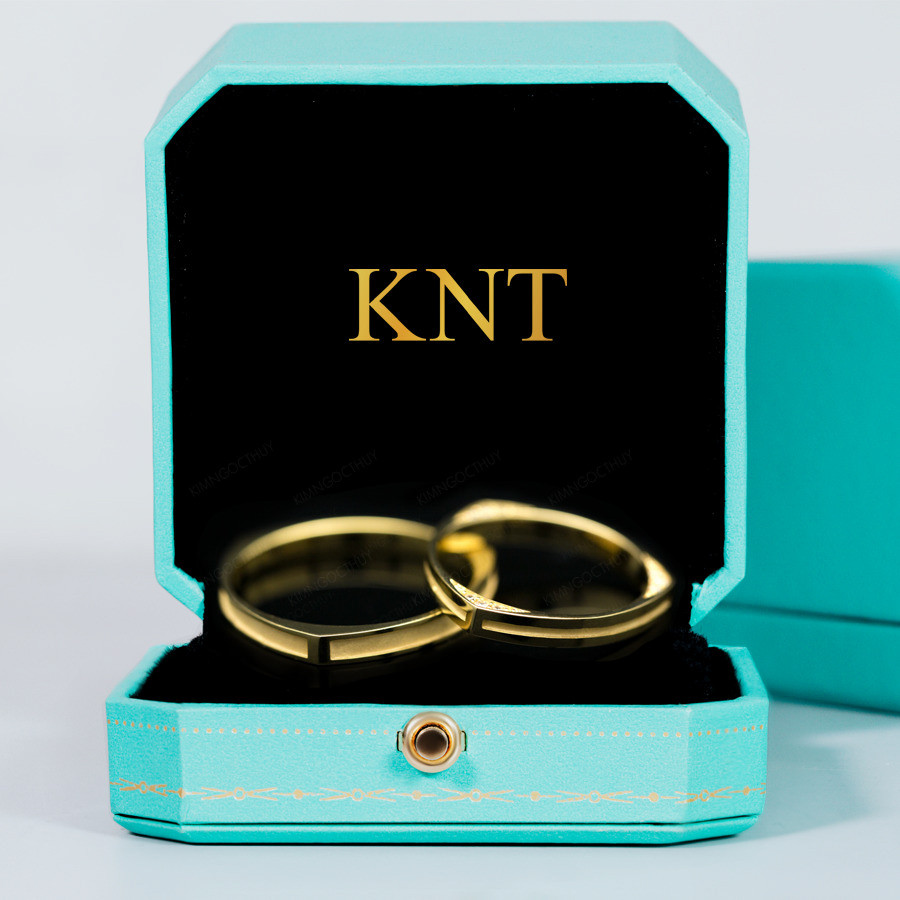 Nhẫn cưới S216 mang đậm nét thiết kế tối giản và hiện đại