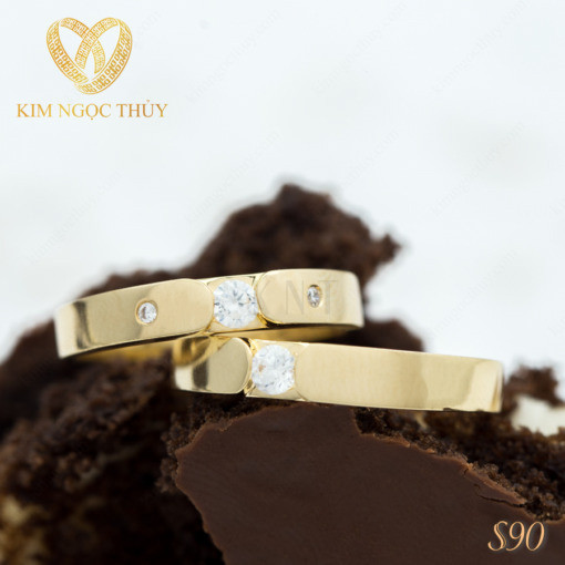 Nhẫn cưới S90 phù hợp với đa dạng phong cách