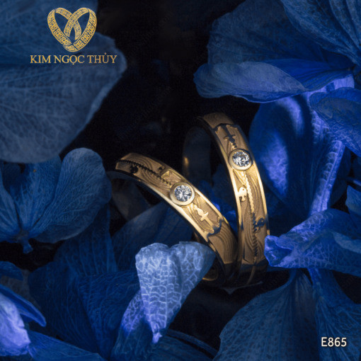 Nhẫn cưới Harmony A E865 giúp tình yêu thêm chan hoà