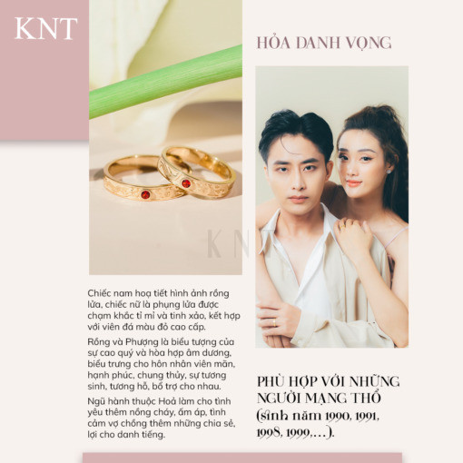 Nhẫn cưới Harmony E862 mang đến sự hoà hợp và hạnh phúc cho cặp đôi