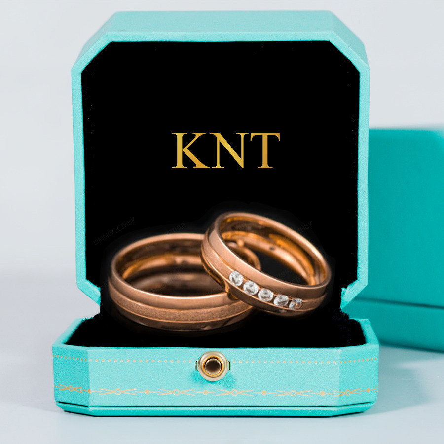 Nhẫn cưới J60 nhẫn nam mắt trơn tối giản và mạnh mẽ