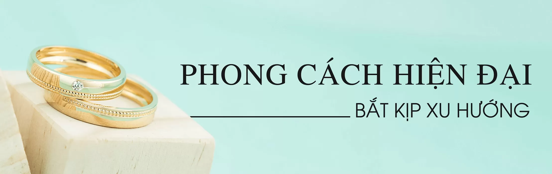 Baner nhẫn cặp Kim Ngọc Thủy
