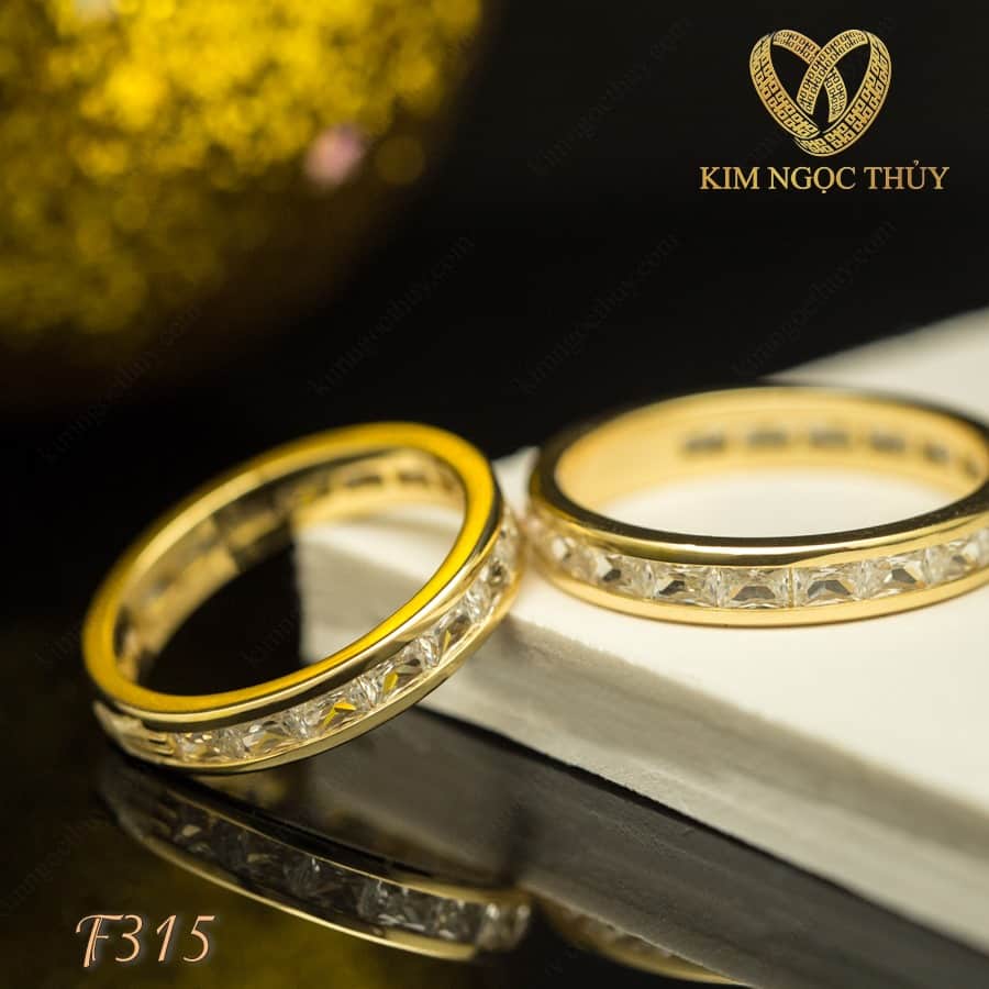 Giá 1 cặp nhẫn cưới vàng 24K