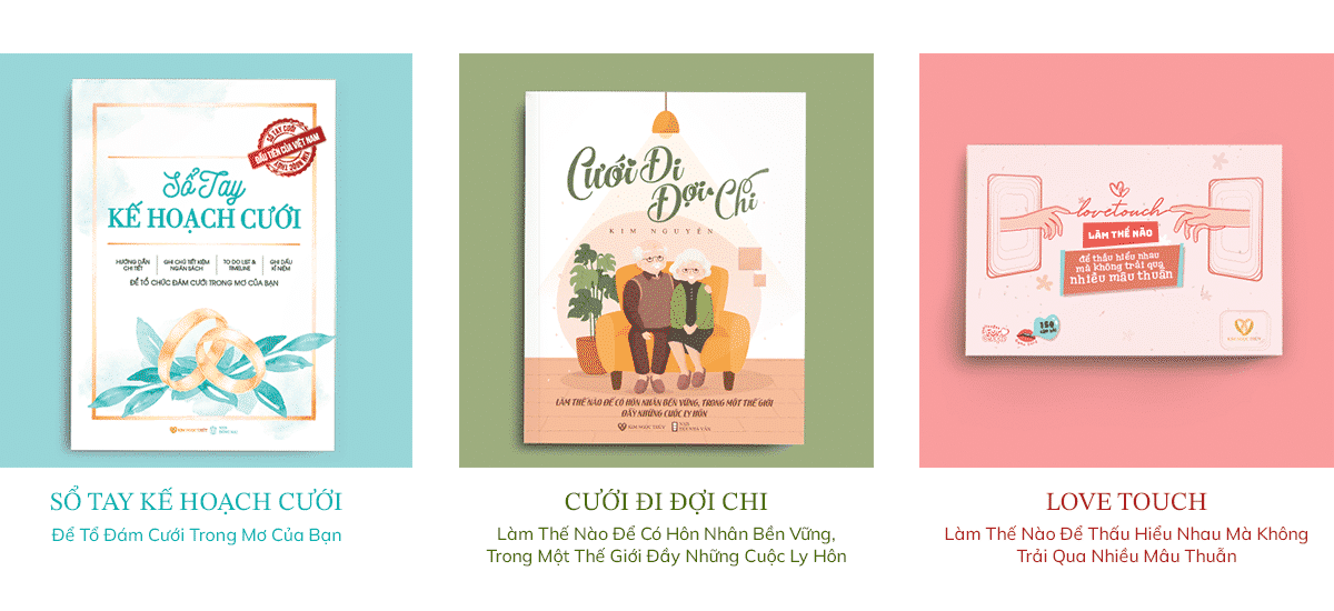 banner web sach cuoi - WEDDING CHECKLIST - TRỢ THỦ ĐẮC LỰC CHO ĐÁM CƯỚI TRONG MƠ