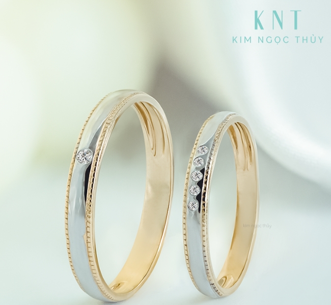 Nhẫn cưới 18k