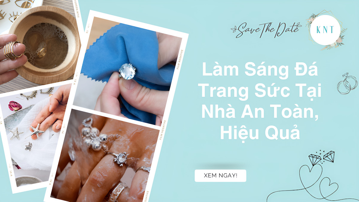 Làm sáng đá trang sức