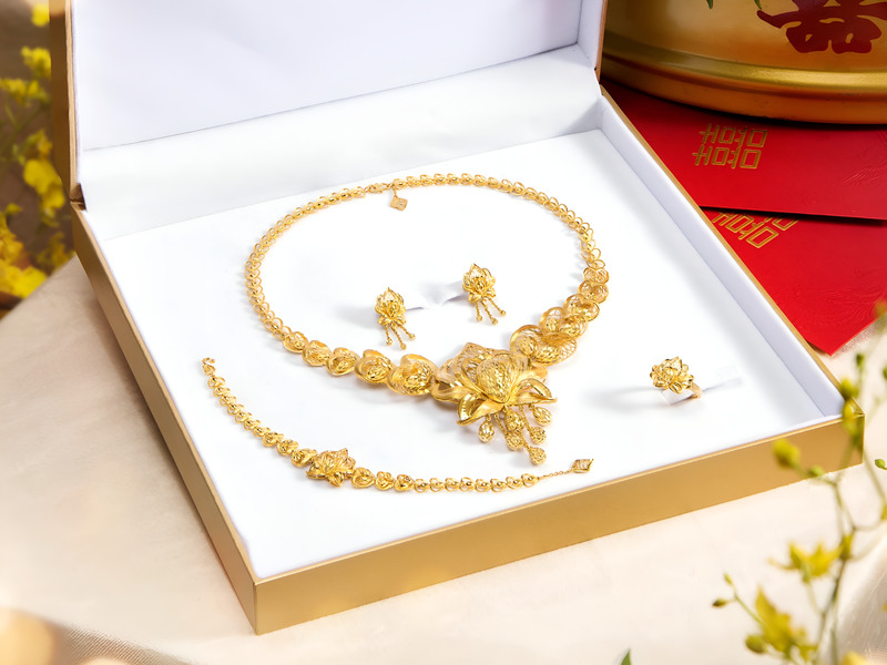 Chọn trang sức cưới & của hồi môn cẩn thận.