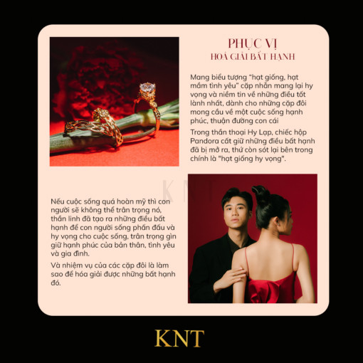 Nhẫn cưới Phục Vị: Hóa giải bất hạnh, vun đắp hạnh phúc