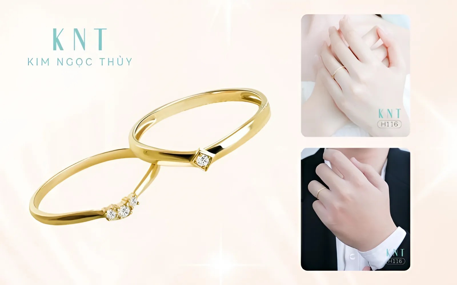 Kim Ngọc Thủy là thương hiệu nhẫn cưới uy tín, đảm bảo chất lượng và dịch vụ