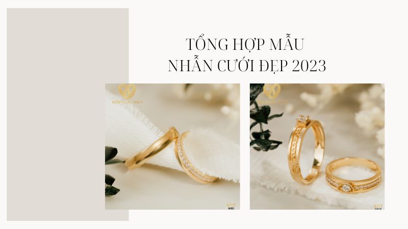 Top 5 nhẫn cưới được ưa chuộng nhất 2022 PNJ Blog