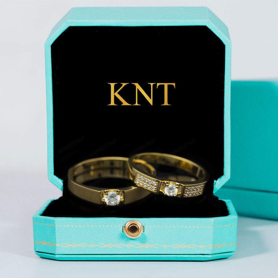 Nhẫn cưới F78 màu vàng vàng sang trọng