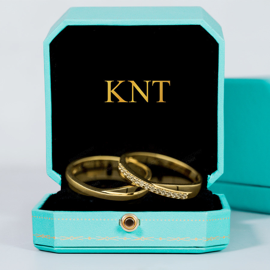 Nhẫn cưới S78 màu vàng vàng sang trọng