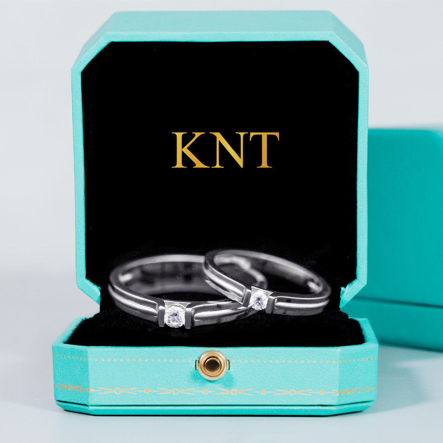 Nhẫn cưới F302 bản nhẫn nhỏ thanh lịch