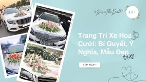 Trang Trí Xe Hoa Cưới: Bí Quyết, Ý Nghĩa, Mẫu Đẹp