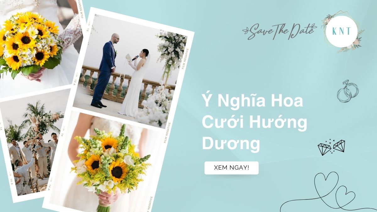 Ý Nghĩa Hoa Cưới Hướng Dương: Hạnh Phúc, Tình Yêu