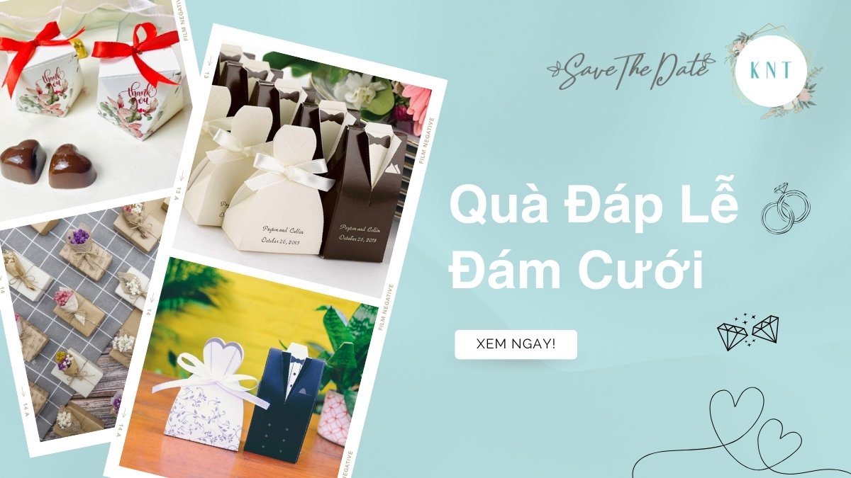 Quà Đáp Lễ Đám Cưới: Gợi Ý Quà Tặng Ý Nghĩa, Tinh Tế