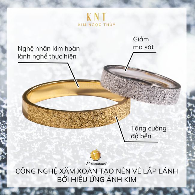 NHẪN CƯỚI KNT VỚI 16 CÔNG NGHỆ CHẾ TÁC NHIỆM MÀU