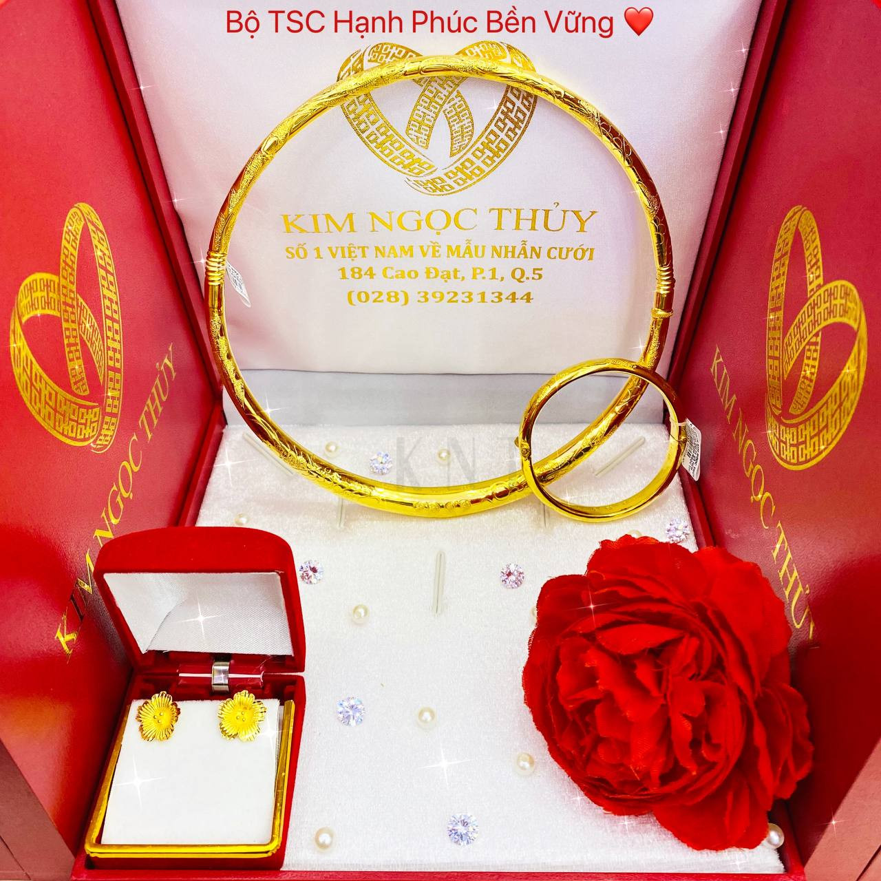 BỘ TRANG SỨC CƯỚI HẠNH PHÚC BỀN VỮNG ❤