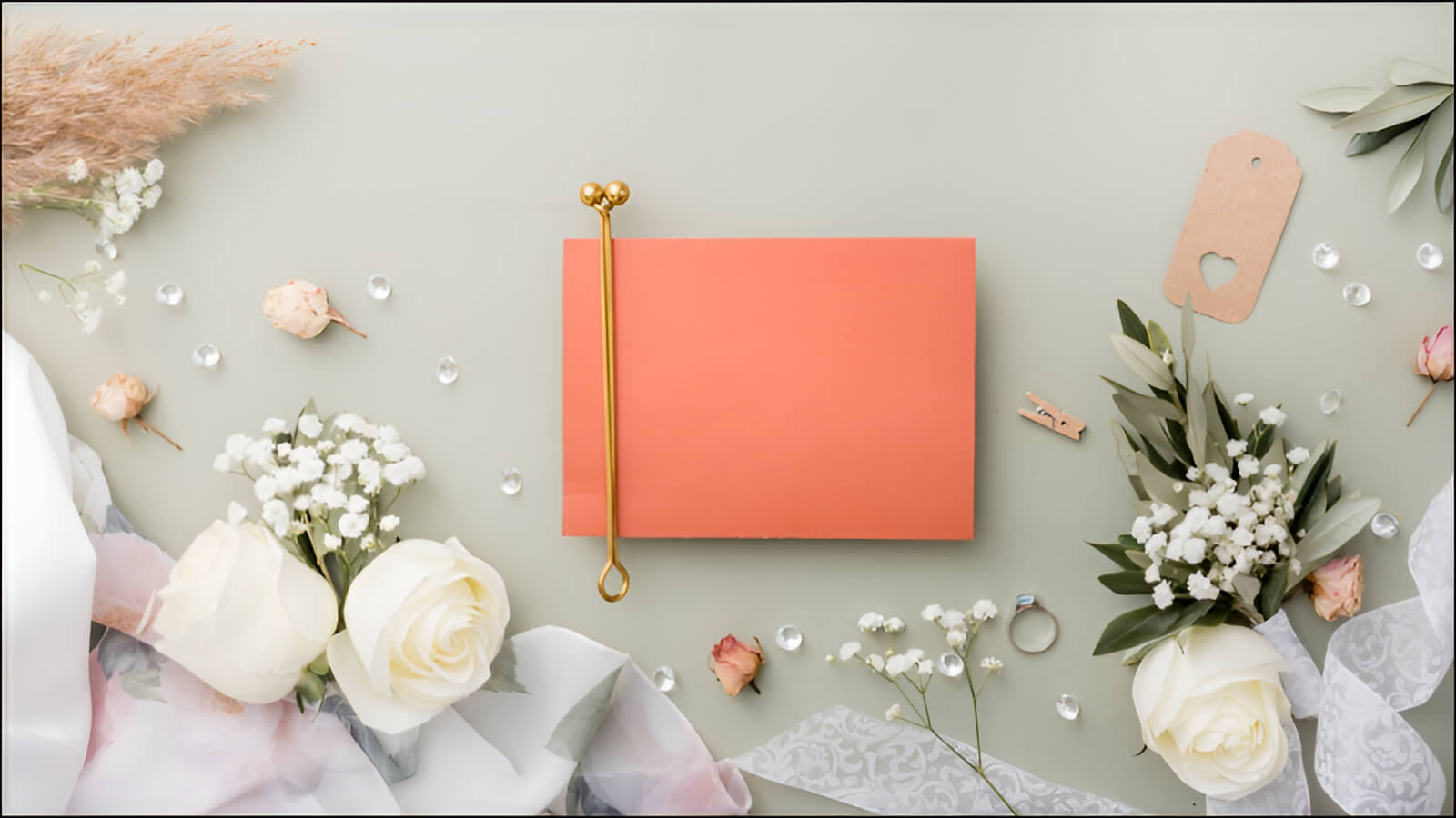 Sử dụng ảnh của cô dâu và chú rể để trang trí sổ ký tên là một ý tưởng tuyệt vời
