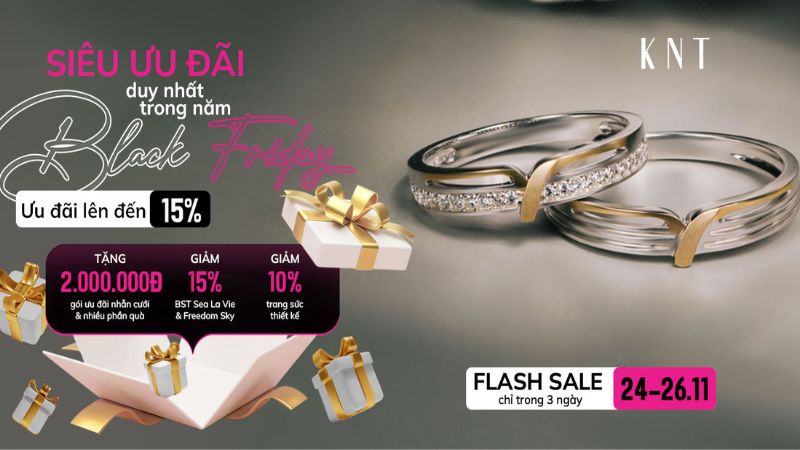 BLACK FRIDAY - FLASH SALE CHỈ TRONG 3 NGÀY 24 - 26/11/23