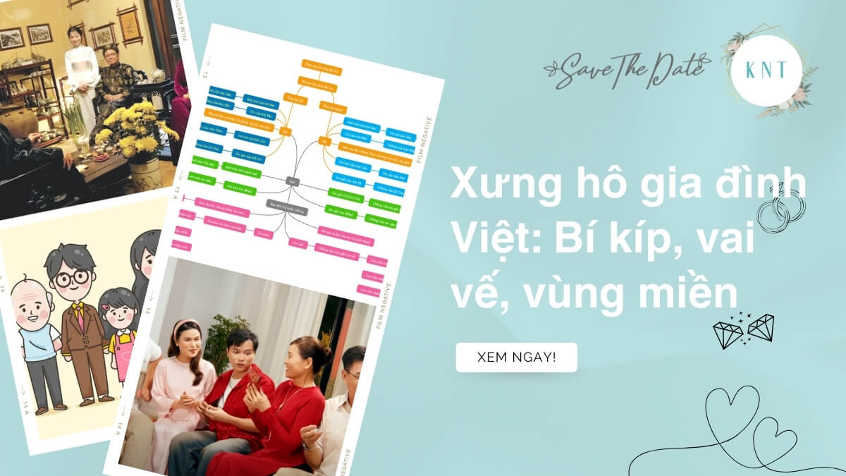 Xưng hô gia đình Việt: Bí kíp, vai vế, vùng miền