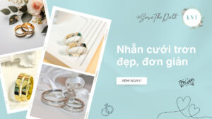 Các mẫu nhẫn cưới trơn đẹp, đơn giản, được ưa chuộng nhất