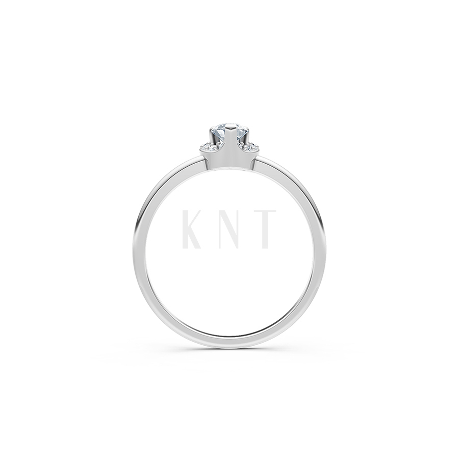 Nhẫn đính hôn R453 là món quà ý nghĩa cho các quý cô