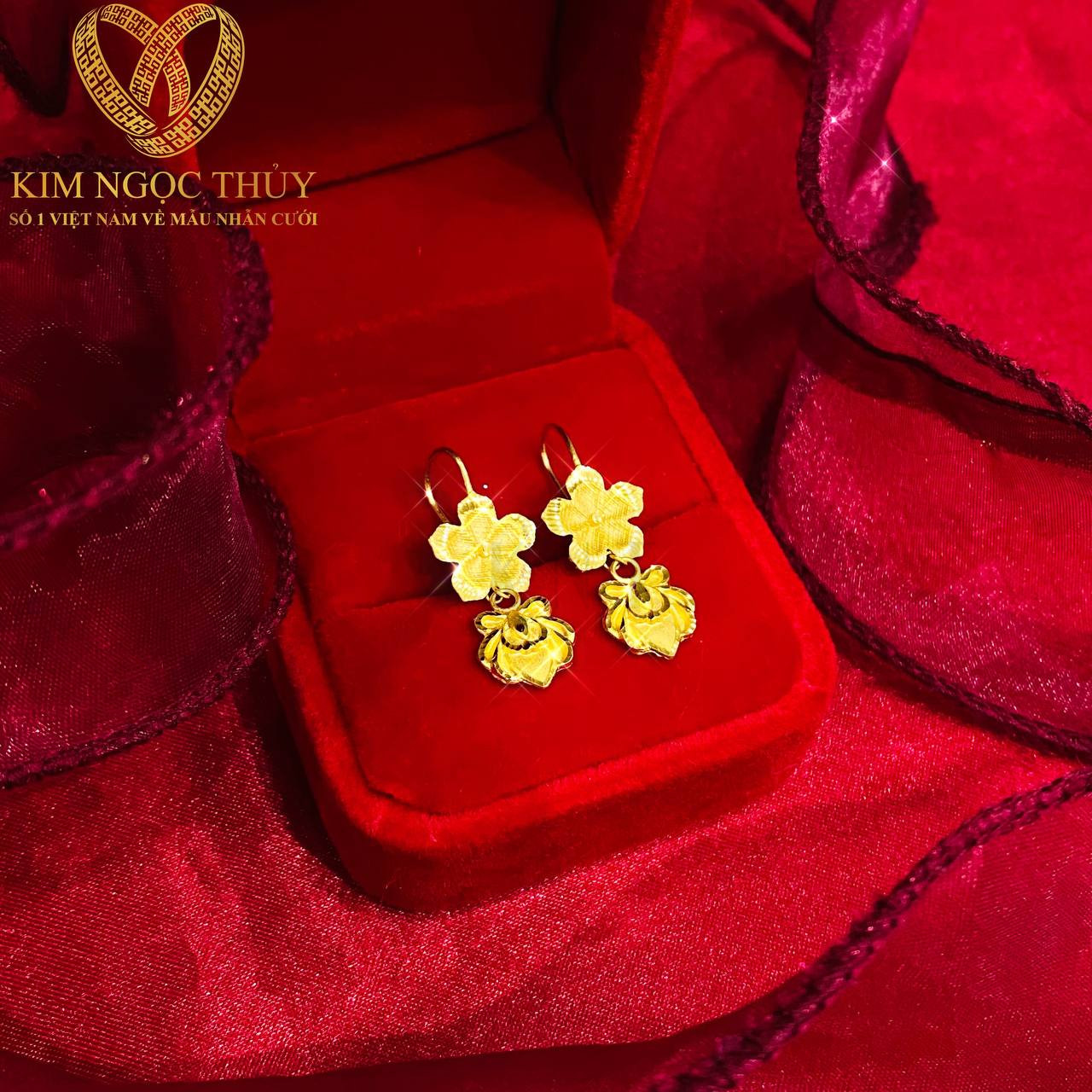 Bông tai móc cân 5 phân - Nét thanh lịch cho phong cách của bạn