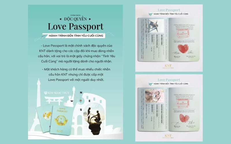 Chính sách Love Passport như một sự đồng hành cùng chàng trong hành trình xây dựng hạnh phúc