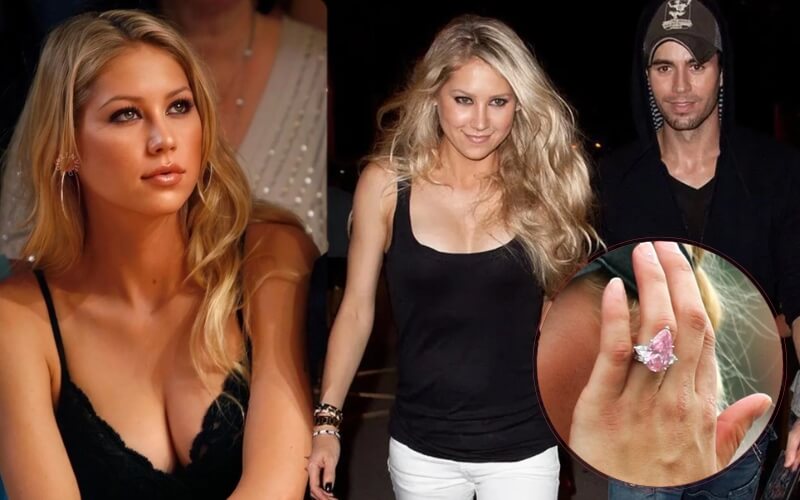 Nhẫn đính hôn của Anna Kournikova và Enrique Iglesias