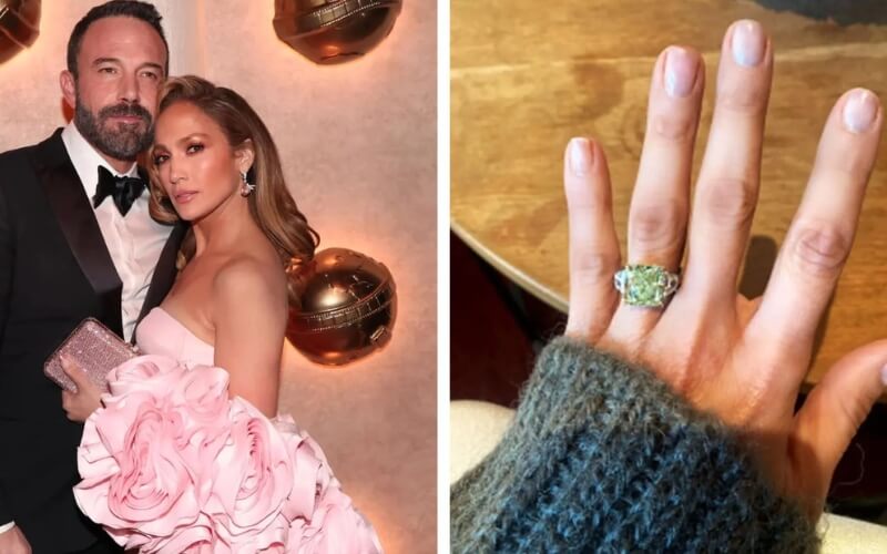 Nhẫn đính hôn của Jennifer Lopez